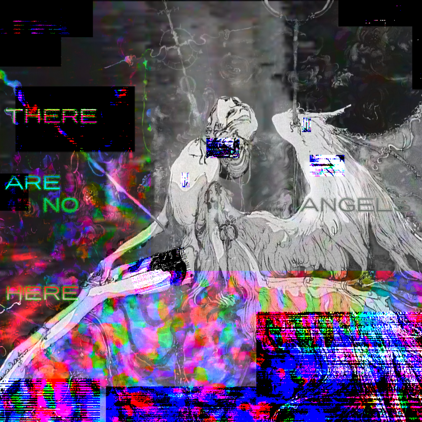there are no angels here. cover art